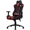 Кресло AeroCool AC120C AIR-BR, геймерское, экокожа, цвет черный/красный фото 1