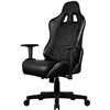 Кресло AeroCool AC220 AIR RGB-B, геймерское, с RGB подсветкой, экокожа, цвет черный фото 1