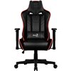 Кресло AeroCool AC220 AIR RGB-B, геймерское, с RGB подсветкой, экокожа, цвет черный фото 2