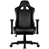 Кресло AeroCool AC220 AIR RGB-B, геймерское, с RGB подсветкой, экокожа, цвет черный фото 3