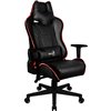 Кресло AeroCool AC220 AIR RGB-B, геймерское, с RGB подсветкой, экокожа, цвет черный фото 4