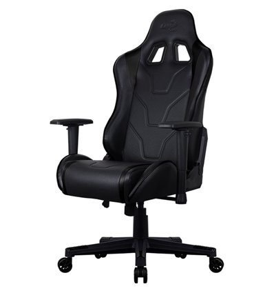 Кресло AeroCool AC220C AIR-B, геймерское, экокожа, цвет черный