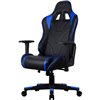 Кресло AeroCool AC220 AIR-BB, геймерское, экокожа, цвет черный/синий фото 1
