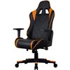 Кресло AeroCool AC220 AIR-BO, геймерское, экокожа, цвет черный/оранжевый фото 1