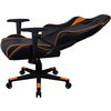 Кресло AeroCool AC220 AIR-BO, геймерское, экокожа, цвет черный/оранжевый фото 7