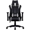 Кресло AeroCool AC220 AIR-BW, геймерское, экокожа, цвет черный/белый фото 2