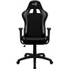 Кресло AeroCool AC100 AIR All black, геймерское, экокожа, цвет черный фото 2