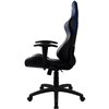 Кресло AeroCool AC100 AIR black/blue, геймерское, экокожа, цвет черный/синий фото 8