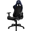Кресло AeroCool AC100 AIR black/blue, геймерское, экокожа, цвет черный/синий фото 9