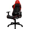 Кресло AeroCool AC100 AIR black/red, геймерское, экокожа, цвет черный/красный фото 1