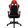 Кресло AeroCool AC100 AIR black/red, геймерское, экокожа, цвет черный/красный фото 2