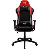 Кресло AeroCool AC100 AIR black/red, геймерское, экокожа, цвет черный/красный фото 3