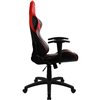 Кресло AeroCool AC100 AIR black/red, геймерское, экокожа, цвет черный/красный фото 6