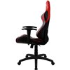 Кресло AeroCool AC100 AIR black/red, геймерское, экокожа, цвет черный/красный фото 8
