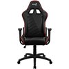 Кресло AeroCool AC110 AIR black/red, геймерское, экокожа, цвет черный/красный фото 2