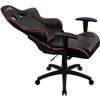 Кресло AeroCool AC110 AIR black/red, геймерское, экокожа, цвет черный/красный фото 4
