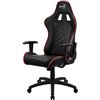 Кресло AeroCool AC110 AIR black/red, геймерское, экокожа, цвет черный/красный фото 9