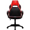 Кресло AeroCool AC40C AIR black/red, геймерское, экокожа, цвет черный/красный фото 2
