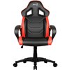 Кресло AeroCool AC60C AIR-BR, геймерское, экокожа, цвет черный/красный фото 2