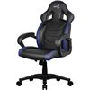 Кресло AeroCool AC60C AIR-BB, геймерское, экокожа, цвет черный/синий фото 3