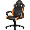 Кресло AeroCool AC60C AIR-BO, геймерское, экокожа, цвет черный/оранжевый фото 1