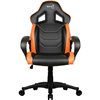 Кресло AeroCool AC60C AIR-BO, геймерское, экокожа, цвет черный/оранжевый фото 2