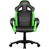 Кресло AeroCool AC60C AIR-BG, геймерское, экокожа, цвет черный/зеленый фото 2