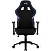 Кресло AeroCool AERO 1 Alpha black/blue, геймерское, ткань/экокожа, цвет черный/синий фото 2