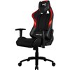 Кресло AeroCool AERO 1 Alpha black/red, геймерское, ткань/экокожа, цвет черный/красный фото 1