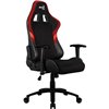 Кресло AeroCool AERO 1 Alpha black/red, геймерское, ткань/экокожа, цвет черный/красный фото 4