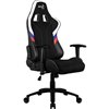 Кресло AeroCool AERO 1 Alpha RUS, геймерское, ткань/экокожа, цвет черный/триколор фото 4