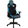 Кресло AeroCool COUNT Steel Blue, геймерское, ткань/экокожа фото 5