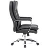 Кресло BRABIX Amadeus EX-507 для руководителя, рециклированная кожа, хром, черное фото 3