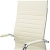 Кресло BRABIX Energy EX-509 для руководителя, хром, рециклированная кожа, бежевое фото 5