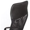 Кресло BRABIX Flash MG-302 для оператора, хром, сетка/ткань/экокожа, черное фото 10