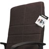 Кресло BRABIX Focus EX-518 для руководителя, ткань, коричневое фото 10