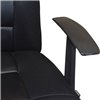 Кресло BRABIX Fusion EX-560 для руководителя, хром, экокожа, ткань, черное фото 5