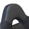 Кресло BRABIX Fusion EX-560 для руководителя, хром, экокожа, ткань, черное фото 6