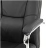 Кресло BRABIX Phaeton EX-502 для руководителя, хром, кожа, черное фото 9