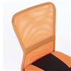 Кресло BRABIX Smart MG-313 для оператора, сетка/ткань, оранжевое/черное фото 6