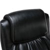 Кресло BRABIX Status HD-003 для руководителя, хром, усиленное до 250 кг, рециклированная кожа, черное фото 9