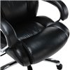 Кресло BRABIX Status HD-003 для руководителя, хром, усиленное до 250 кг, рециклированная кожа, черное фото 10