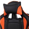 Кресло BRABIX GT Racer GM-100 игровое, две подушки, экокожа, черное/оранжевое фото 8