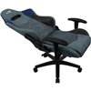 Кресло AeroCool DUKE Steel Blue, геймерское, ткань/экокожа фото 4