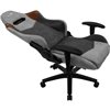 Кресло AeroCool DUKE Tan Grey, геймерское, ткань/экокожа фото 4