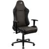 Кресло AeroCool KNIGHT Iron Black, геймерское, ткань/экокожа фото 5