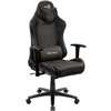 Кресло AeroCool KNIGHT Iron Black, геймерское, ткань/экокожа фото 6