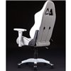 Кресло AKRacing CALIFORNIA LAGUNA, геймерское, экокожа, цвет белый/черный фото 7