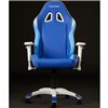 Кресло AKRacing CALIFORNIA TAHOE, геймерское, экокожа, цвет синий/белый фото 2