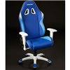 Кресло AKRacing CALIFORNIA TAHOE, геймерское, экокожа, цвет синий/белый фото 4